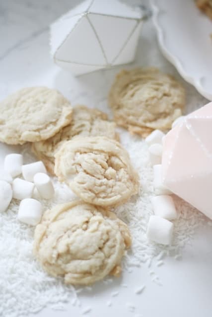 coconut marshmallow drop cookies