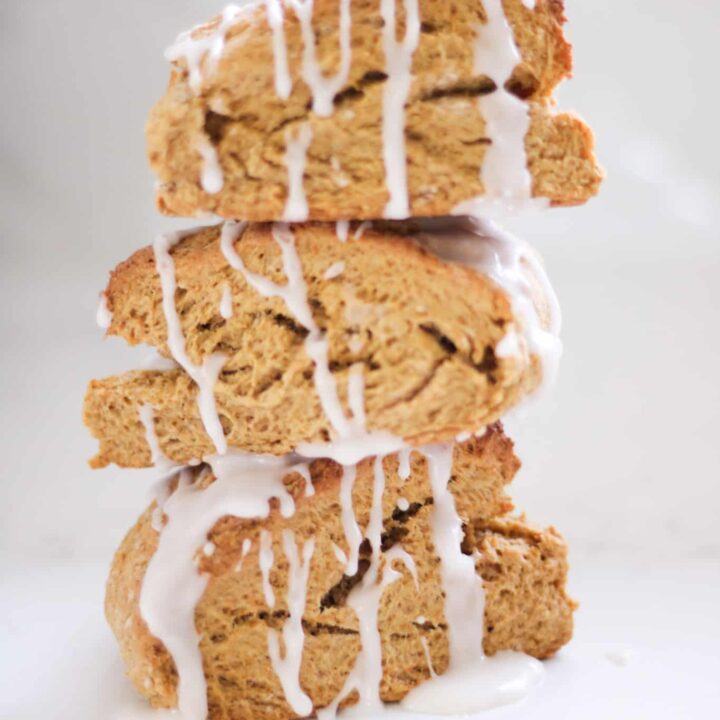 Vegan Pumpkin Spiced Scones