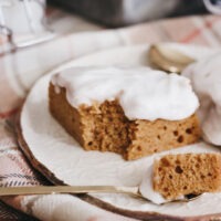 vegan pumpkin cake