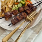 maui ribs tofu skewers