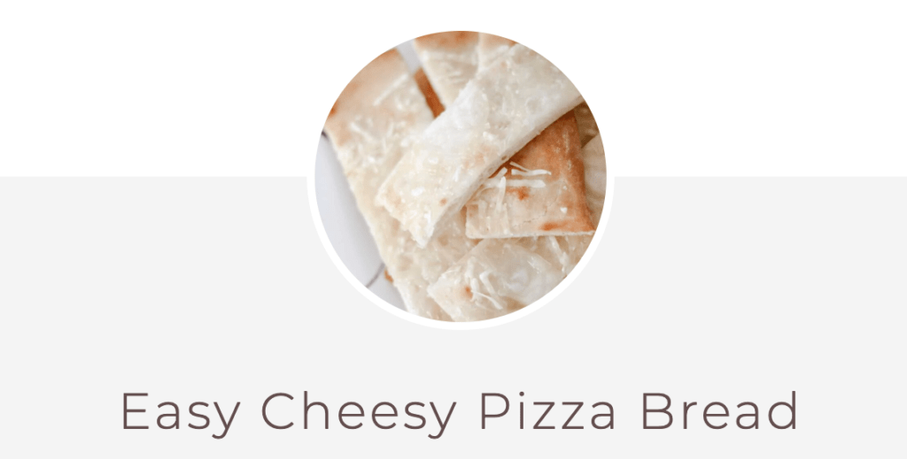 Easy Cheesy Pizza Bread