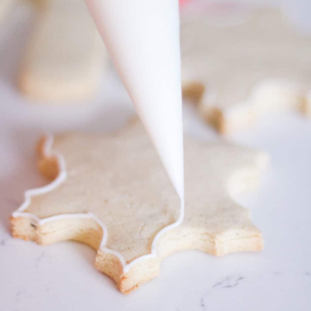 vegan vanilla sugar cookies