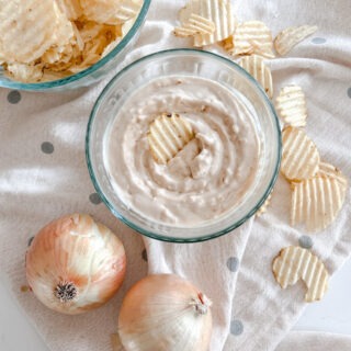 4 Ingredient Onion Dip