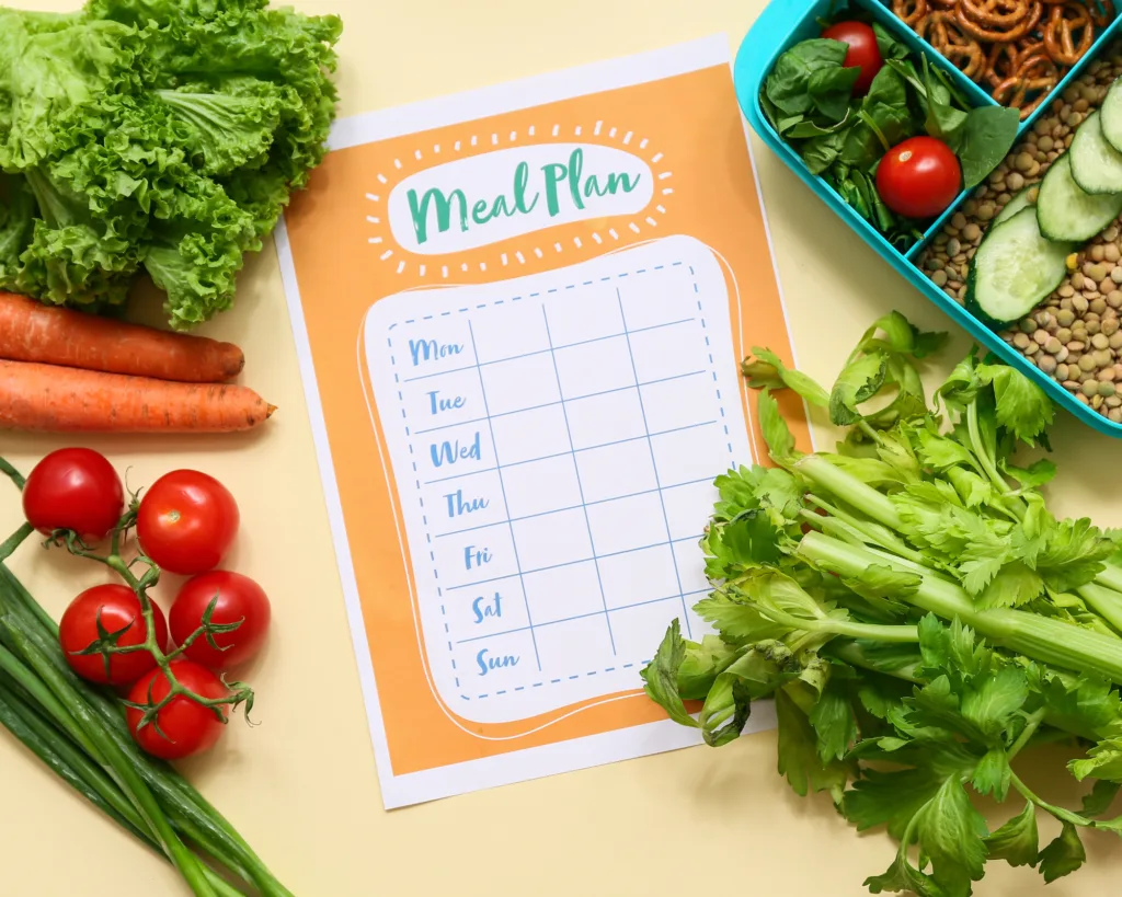 Simple Plant-Based Meal Planning Template for Busy Weeks